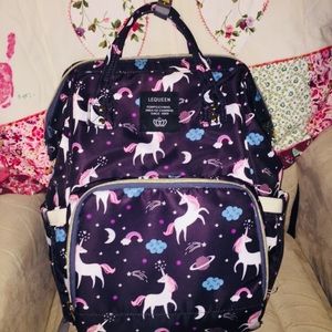 Diaper backpack will clean really good before sent